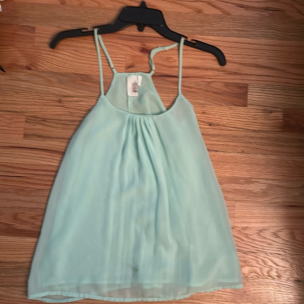 Seafoam Green Tank top